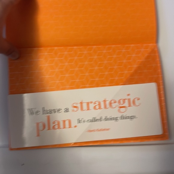 SmartLife PUSH Journal Charlene Johnson Orange New and Unused - Picture 6 of 8